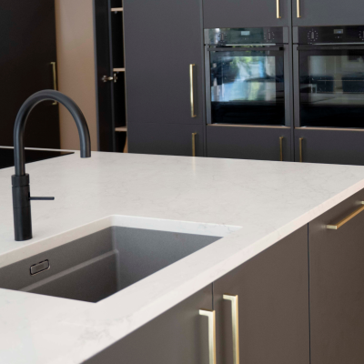 matt grey kitchen design 5